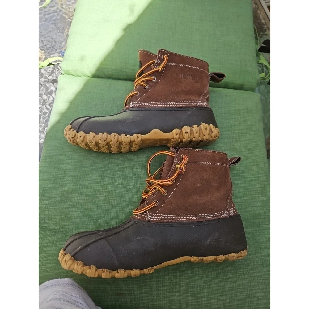 RedHead 3M Thinsulate 200G Brown Suede Duck Boots Size 10 Mens Rubber‎ Boots